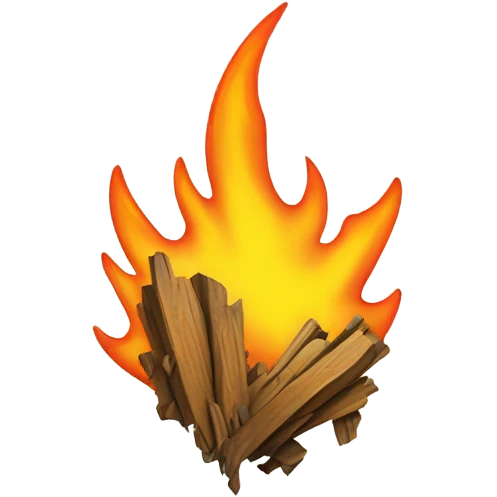 An explosion  emoji