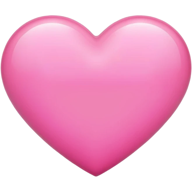 Pink heart emoji