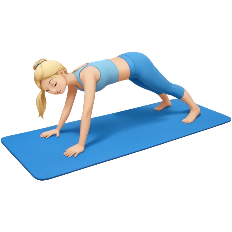 yoga matt emoji