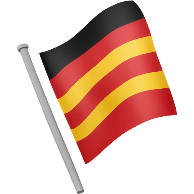 Flag of the German Confederation emoji