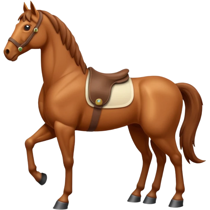 Horse in 3d style  emoji