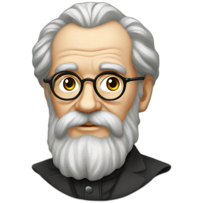 leo tolstoy russian writer emoji