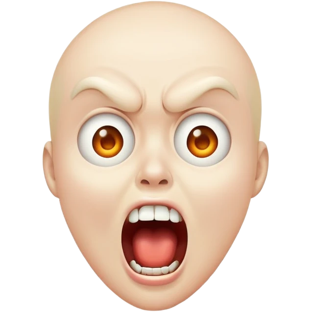 face screaming in fear emoji