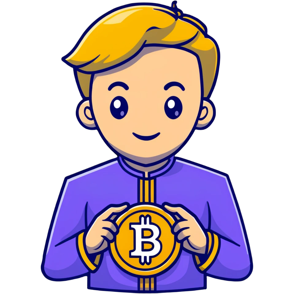 Royal Prince Artur with YUSRA cryptocurrency symbol emoji
