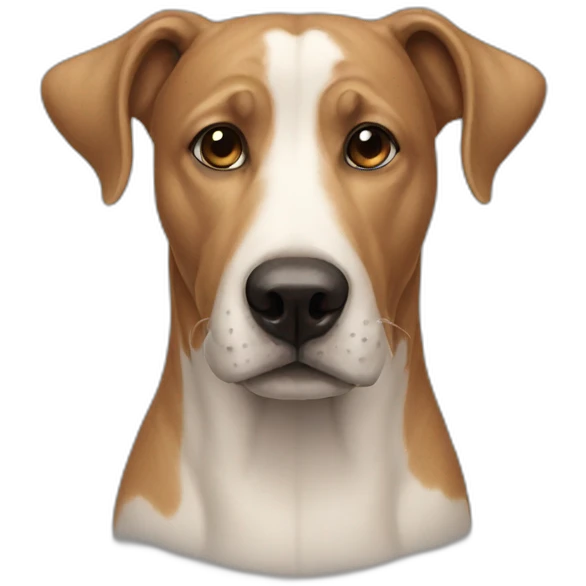 no nose dog emoji