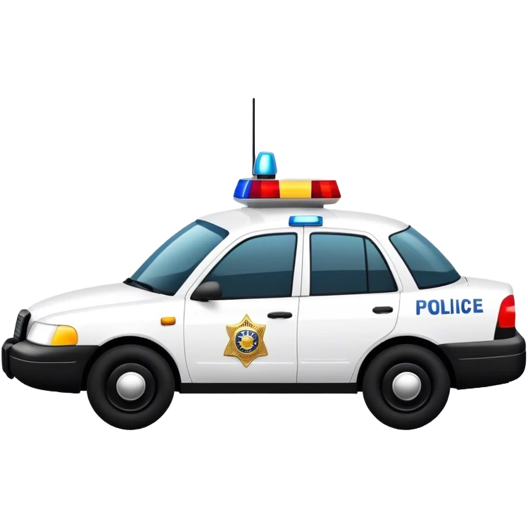 Police car emoji