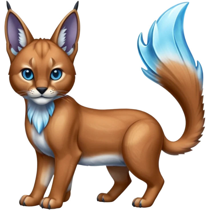 Scaley Shiny Glacial Rhypherior-Caracal-dog emoji