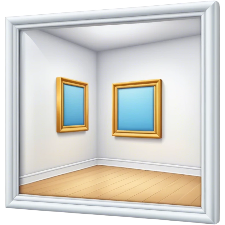 blank 3d room emoji