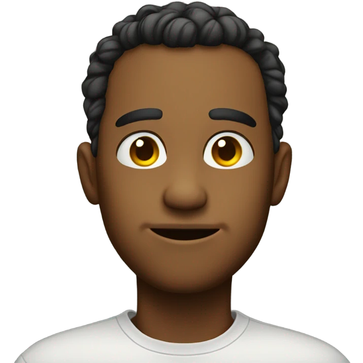 side eye with awkward smile emoji
