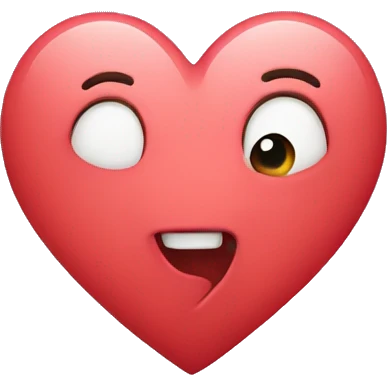 heart with a T emoji
