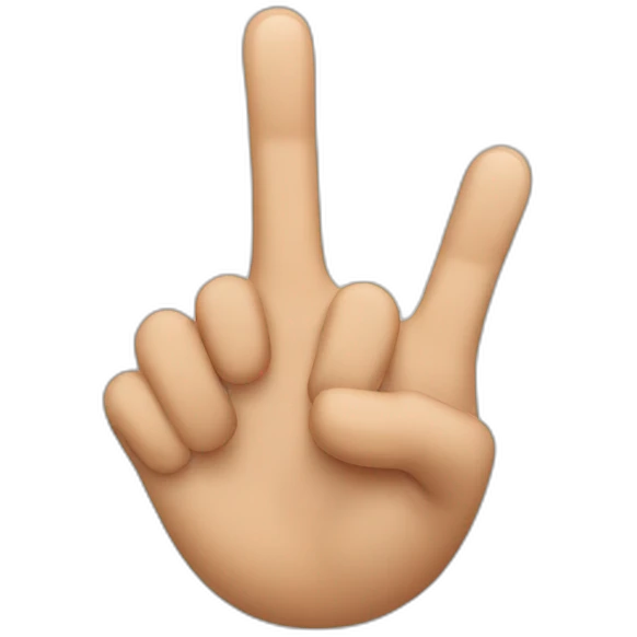 fingers moving emoji