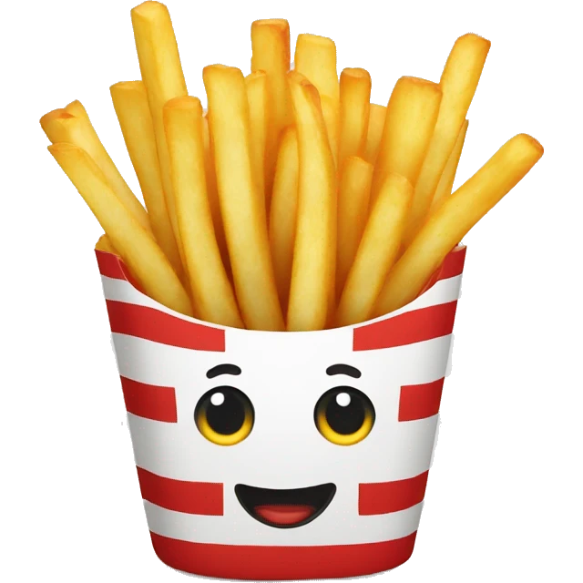 french fries emoji