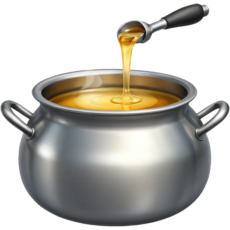 pot with hot oil emoji