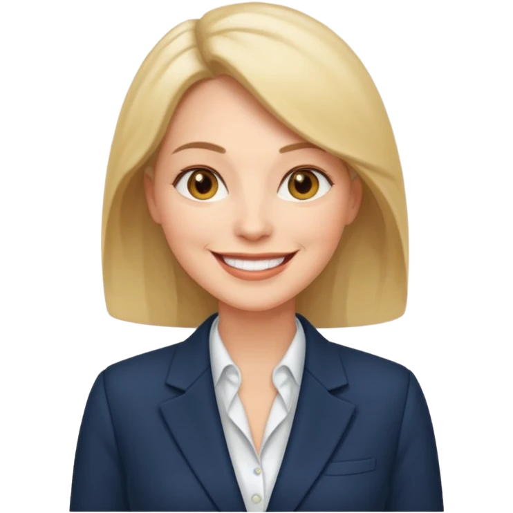 business woman middle aged emoji