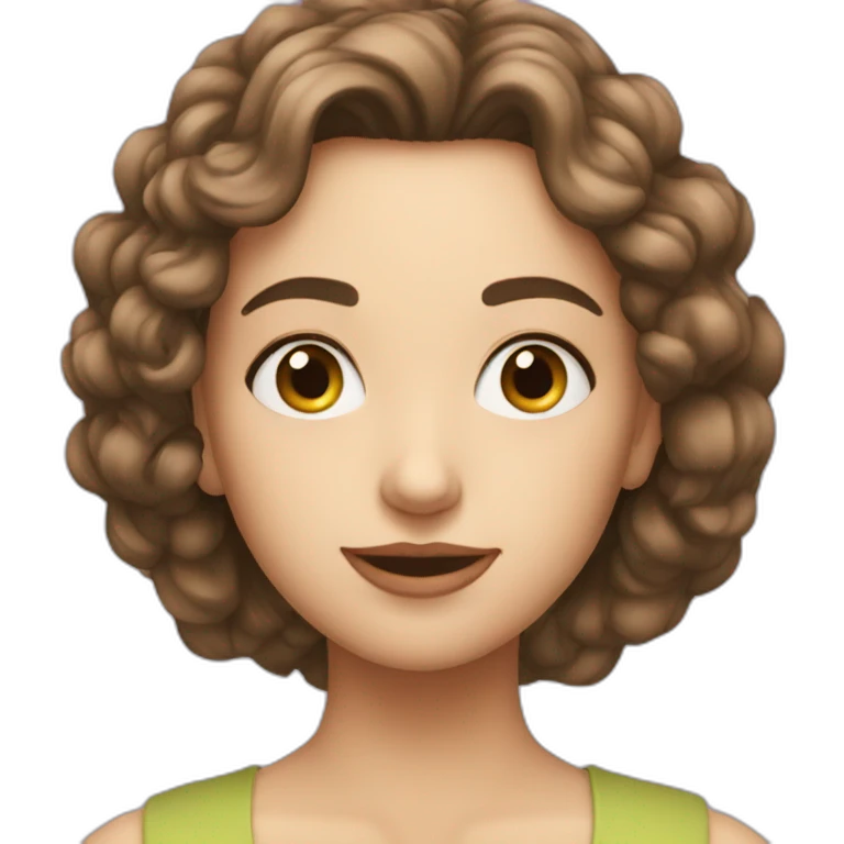 Lila fruohar emoji