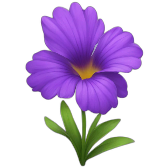 purple flower emoji
