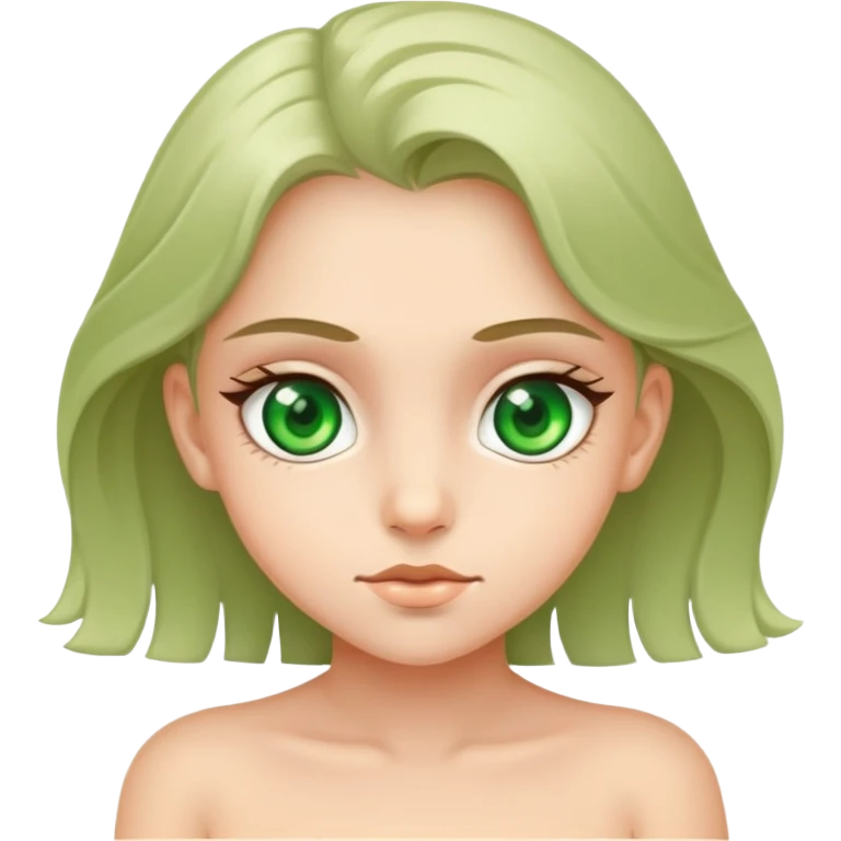 nude 12 years old girl with green eyes emoji