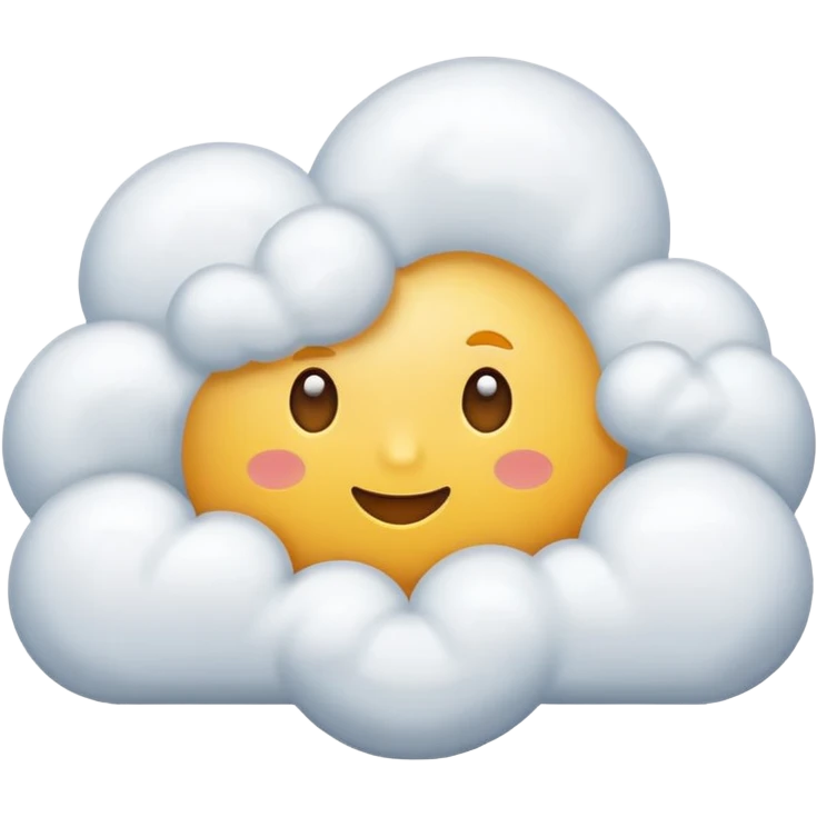 cloud emoji