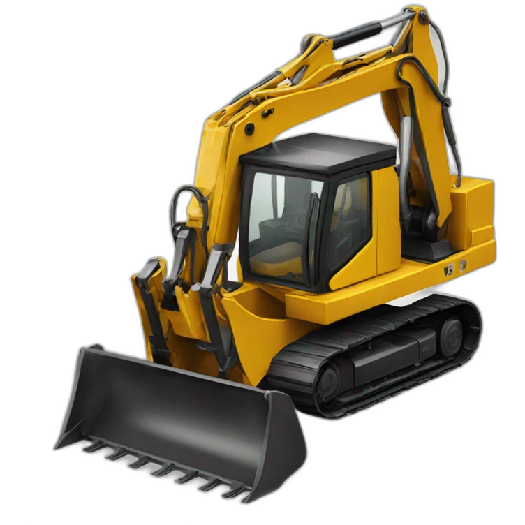 Mechanical digger emoji