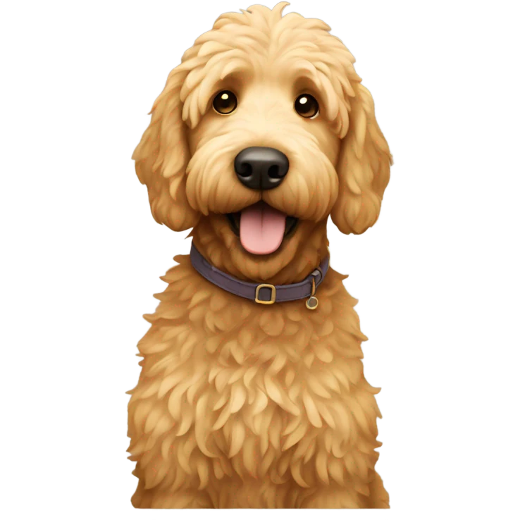 Golden doodle  emoji