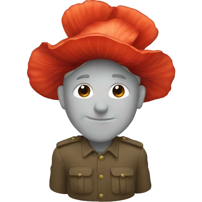 Poppy emoji