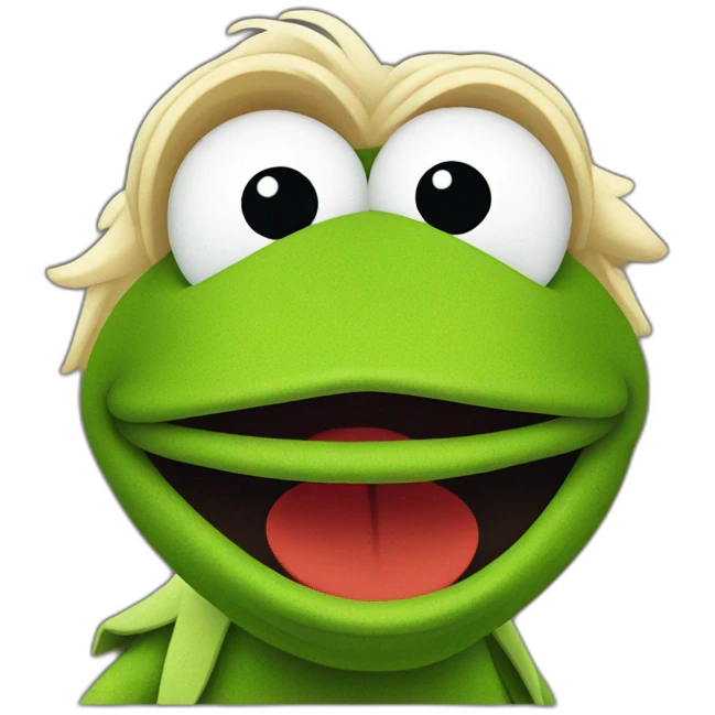 LGBT kermit frog emoji
