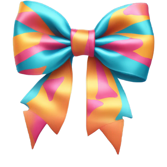 Cute bow  emoji