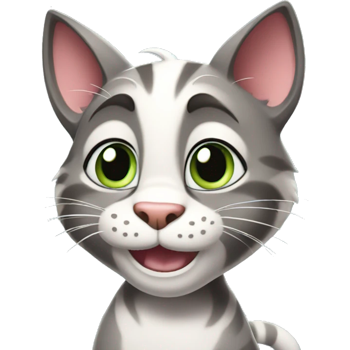 Talking Tom Cartoon Cat emoji