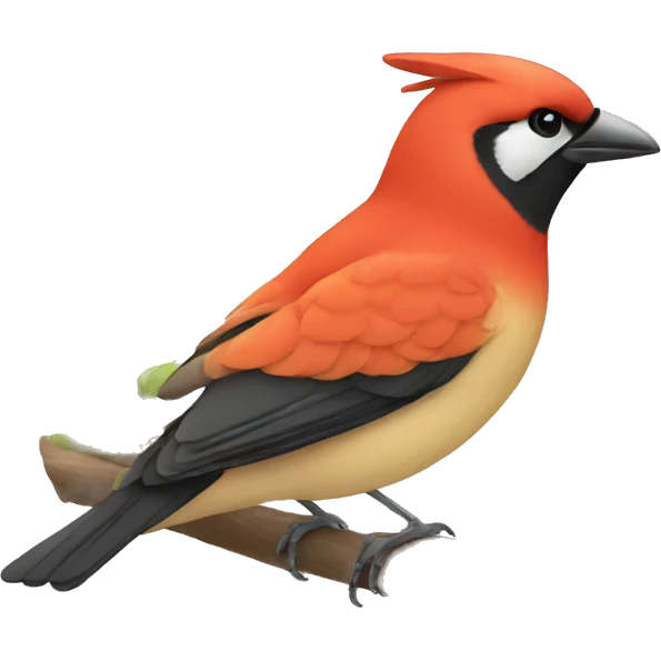 Birds are forbidden here emoji