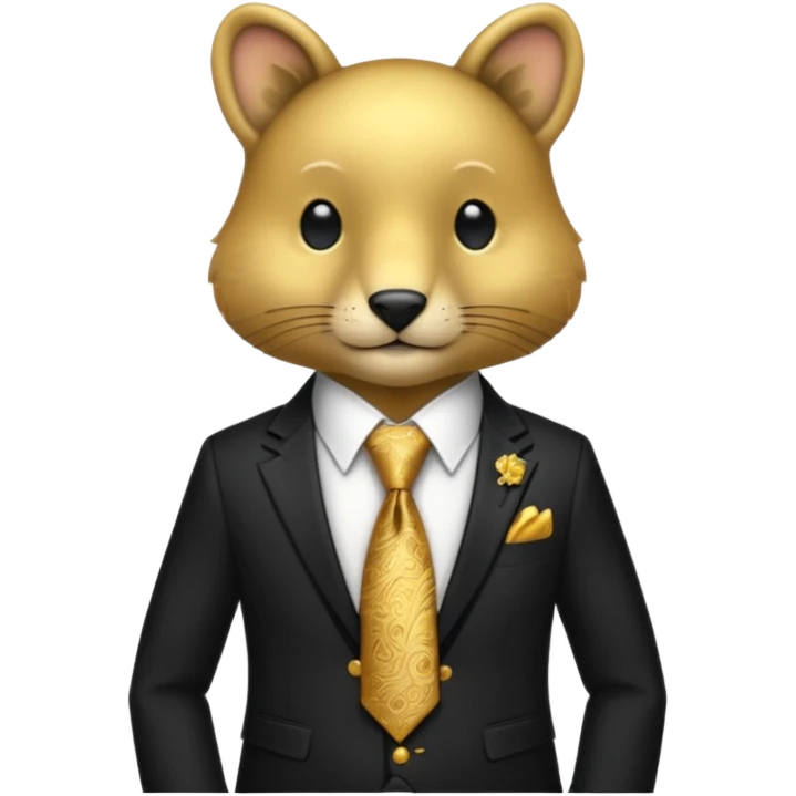 Animal in Formal Attire emoji