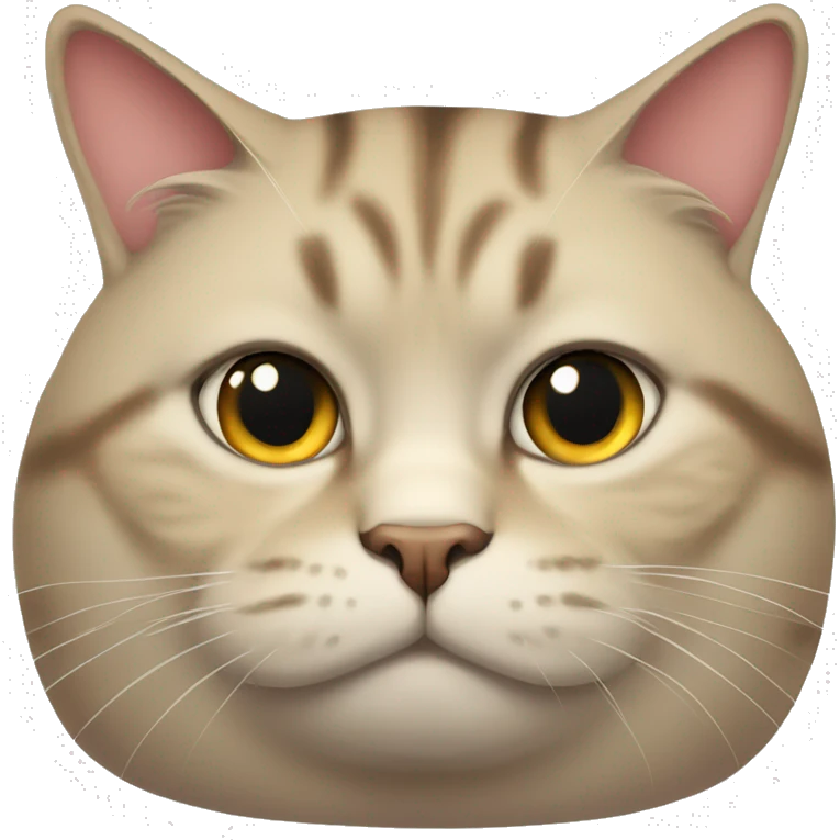 really fat cat emoji