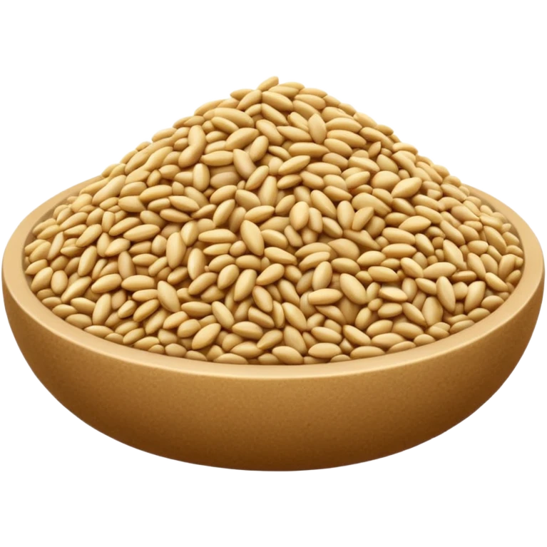 a bunch of sesame seeds emoji