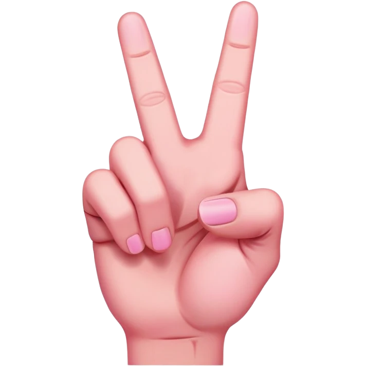 Pink, middle finger  emoji