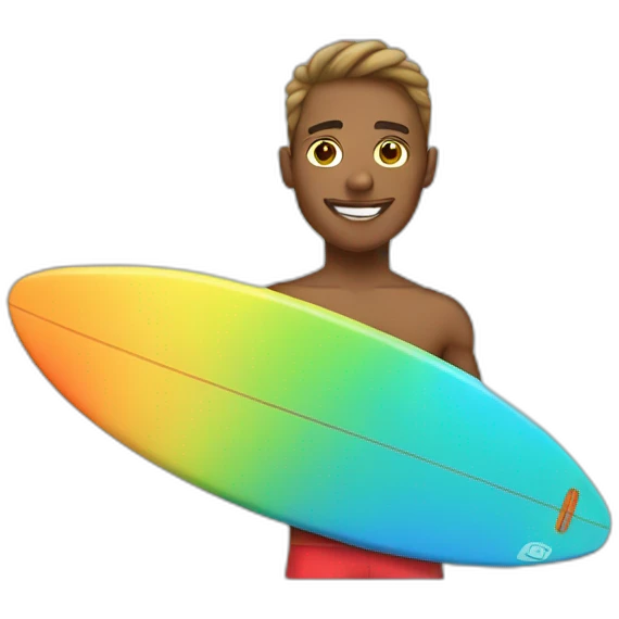 gay surfer emoji