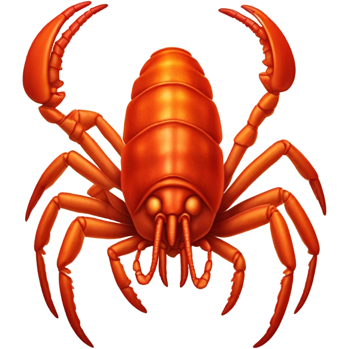 Rock lobster emoji