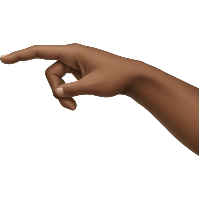 arm reaching ou emoji