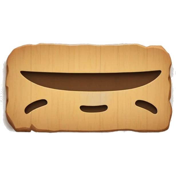 plank with a smie face emoji
