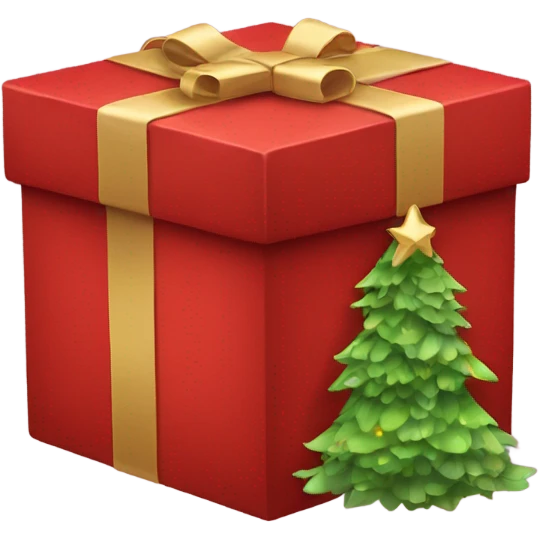 RED GIFTBOX emoji