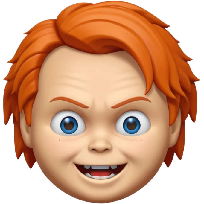 Un emojin de chuky emoji