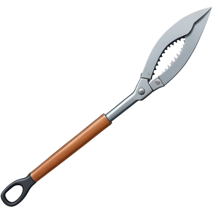one long-handled pruners emoji