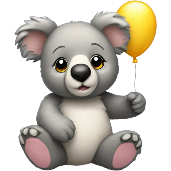 Teddy 🧸 🐨🐻 bear balloon emoji
