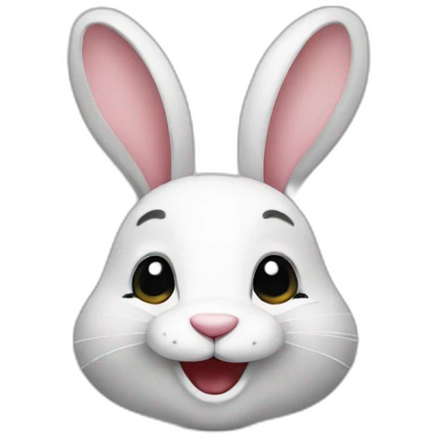 rabbit smiles emoji