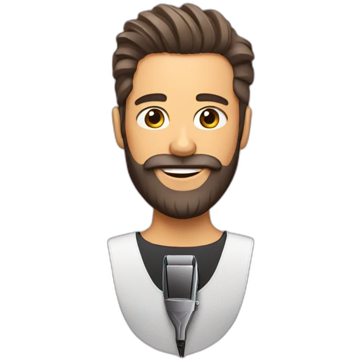 beard clipper emoji