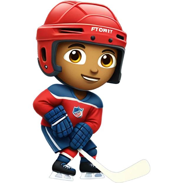 hockey player emoji