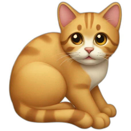 Gato coqueto emoji