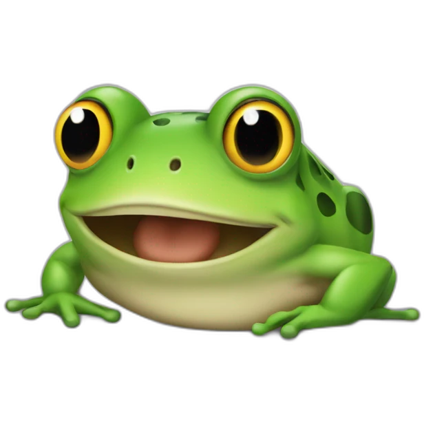 the word Wednesday and a frog above it emoji