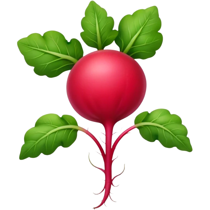 Radish emoji
