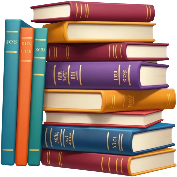 Stack of Books
 emoji