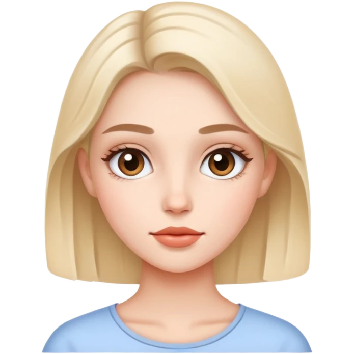 clean girl  emoji