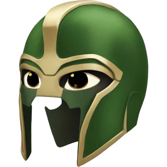 First Avenger loki's helmet without face emoji